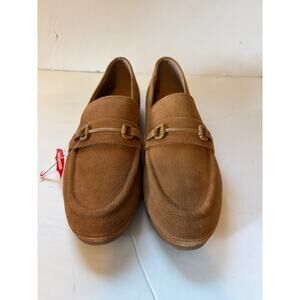 Woman's Blondo Blaire Waterproof Loafers Cognac Sue Size 11.0 NIB